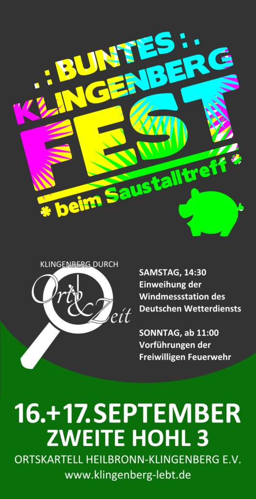 Buntes Klingenbergfest beim Saustalltreff