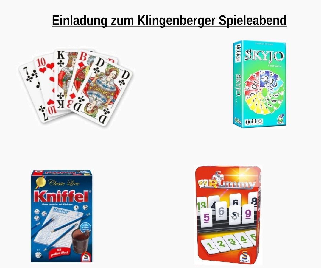 Klingenberger Spieleabend