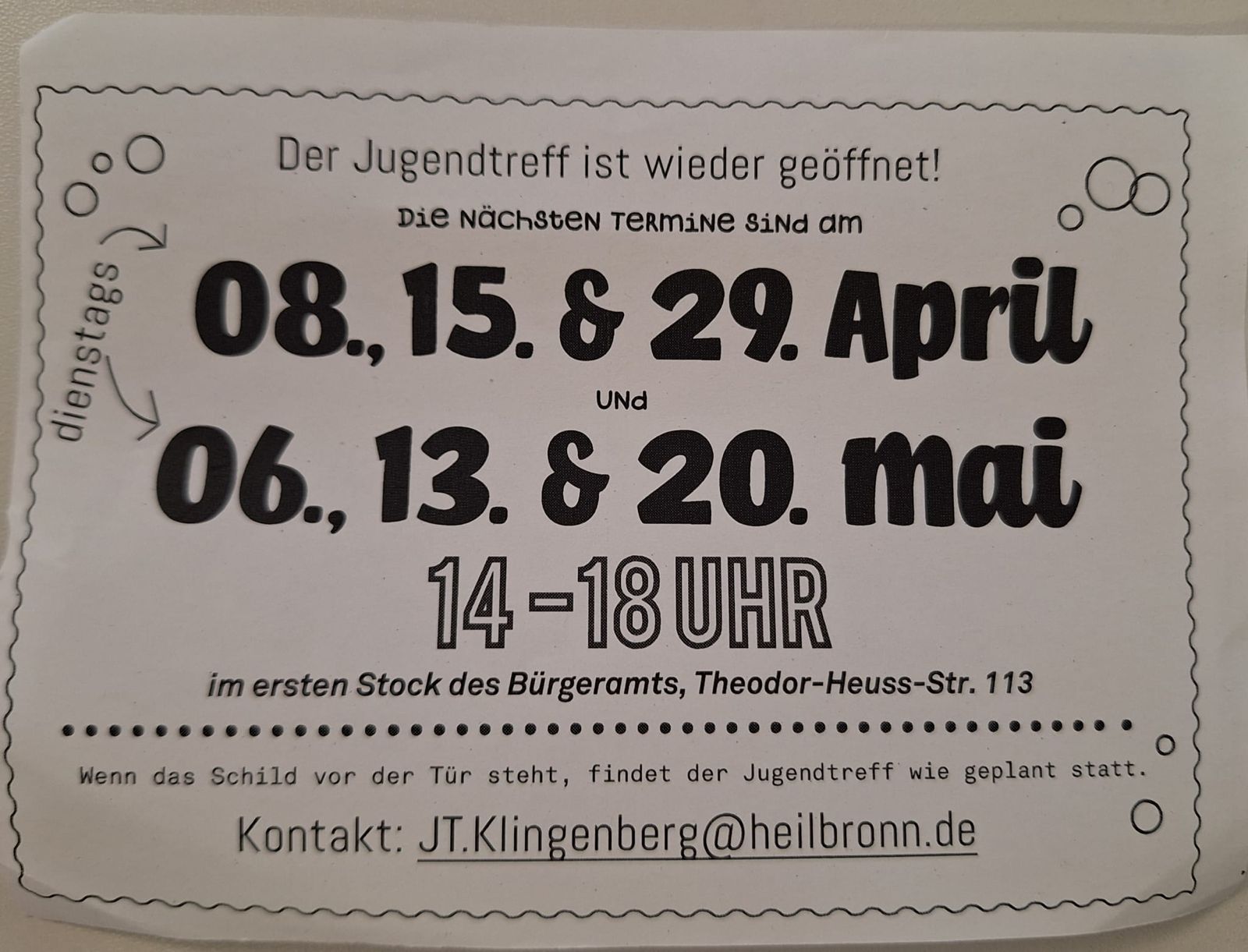 Jugendtreff