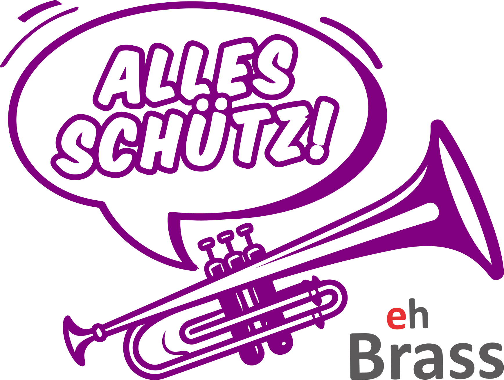 Alles Schütz! Benefiz-Konzert mit eh Brass auf dem Kirchplatz in Klingenberg