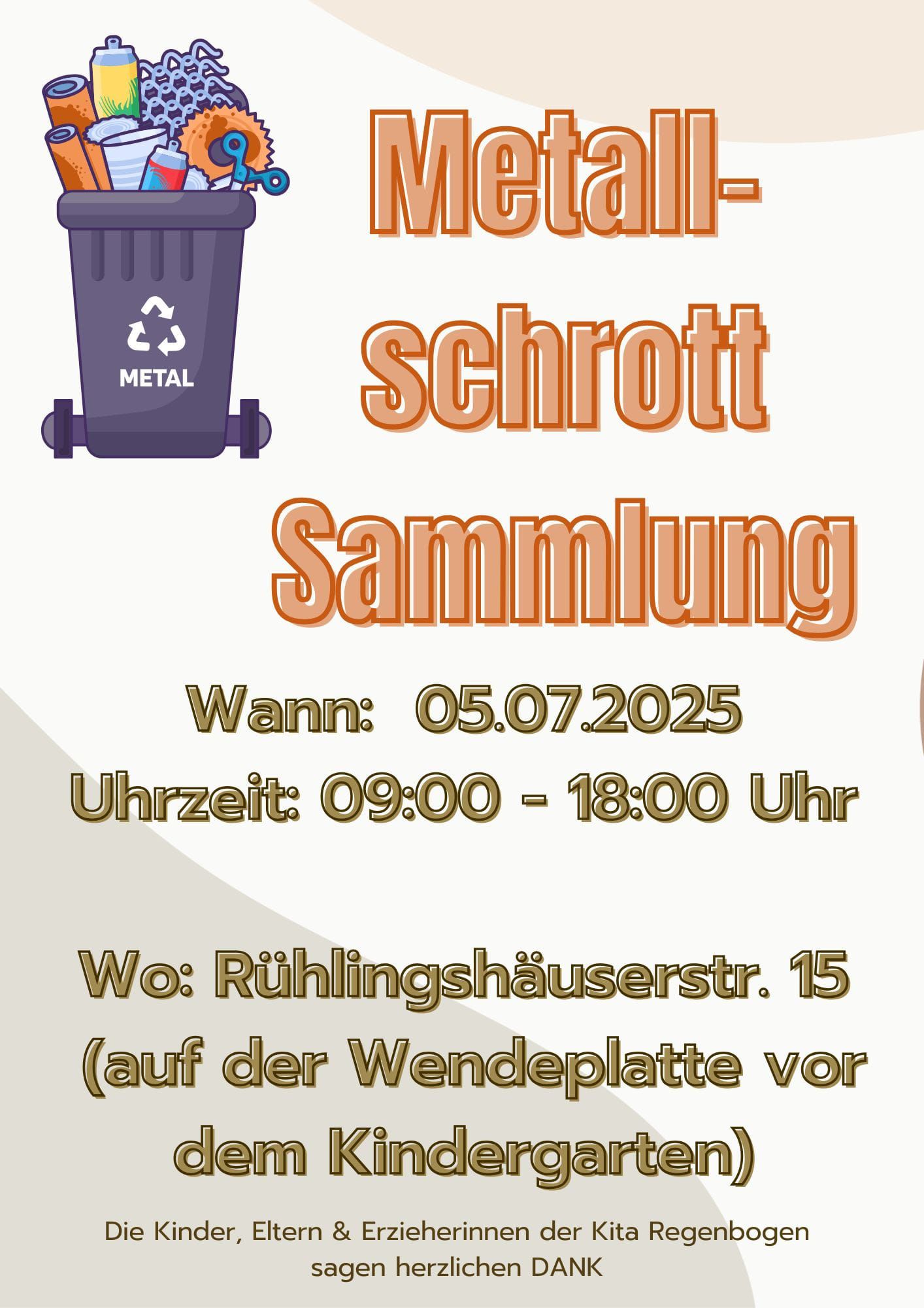 Metallschrottsammlung