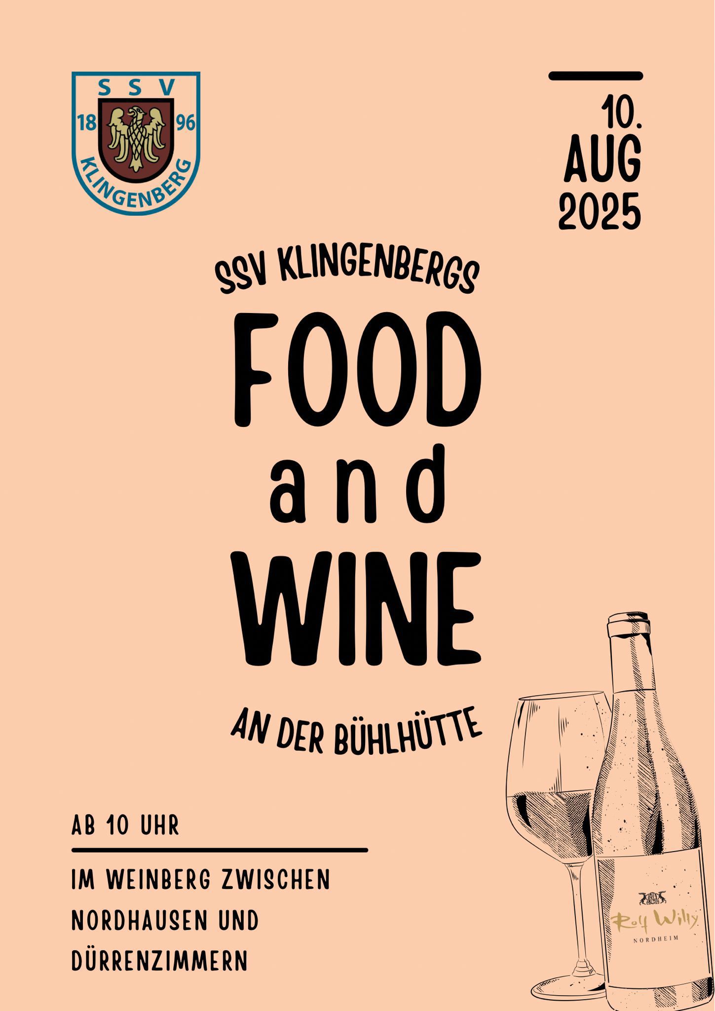 SSV Klingenbergs Food and Wine an der Bühlhütte