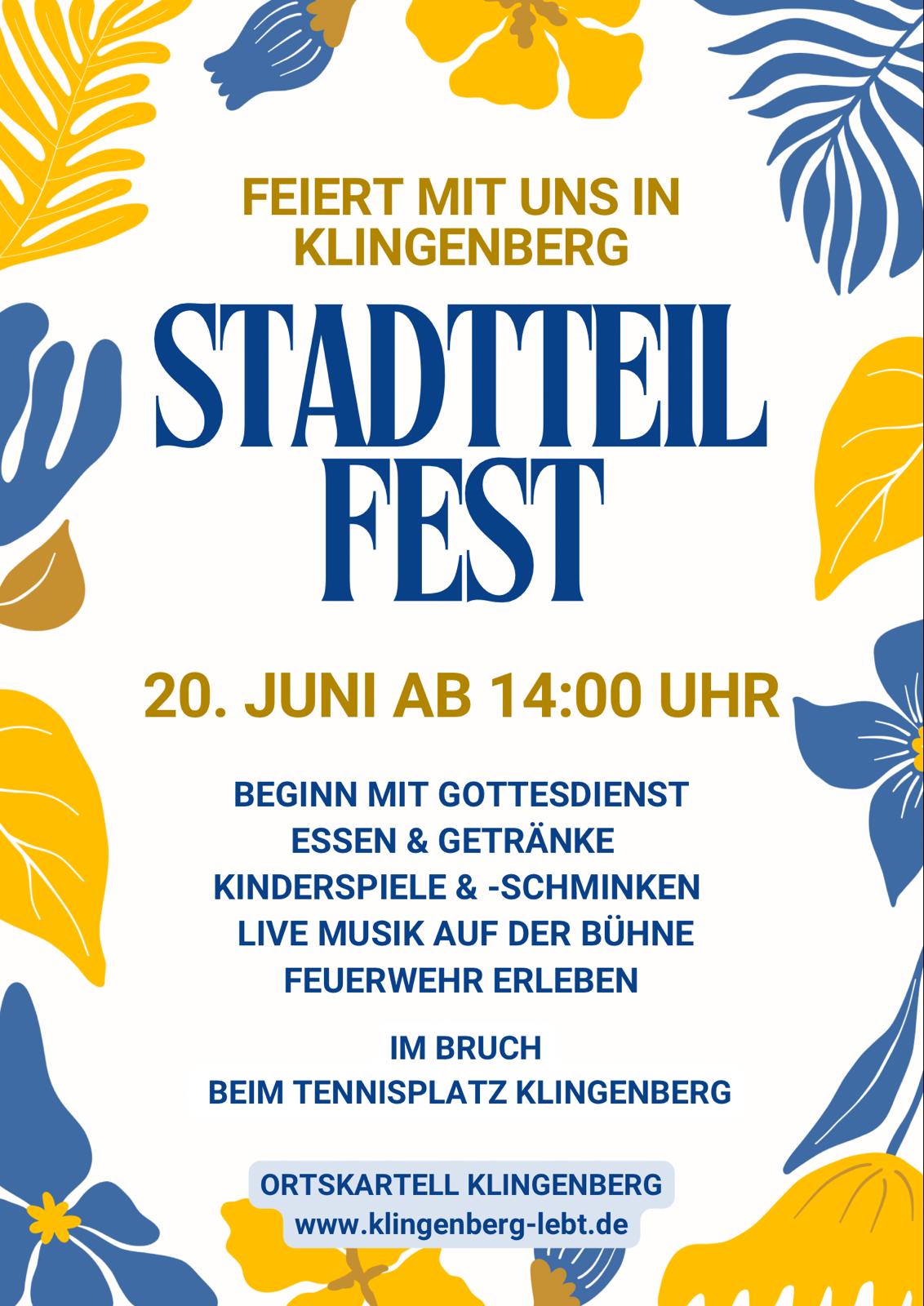 Stadtteilfest