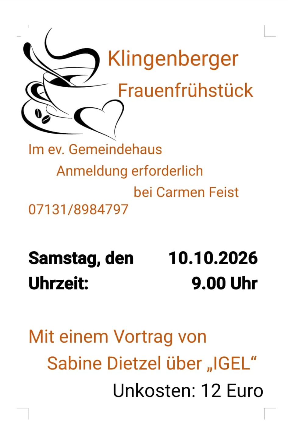 Frauenfrühstück