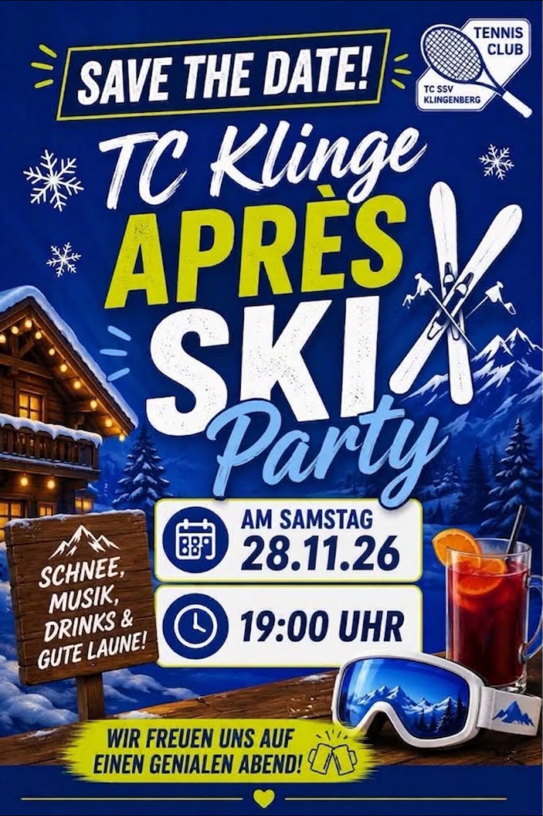 Après-Ski-Party Tennis